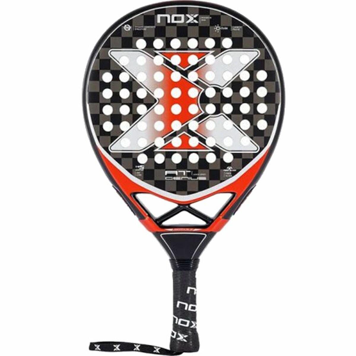 Padel Racket NOX AT10 Genius Jr by Agustin Tapia - Padelspeed - UK padel and racket sports shop (Sports and outdoors, Paddle tennis)