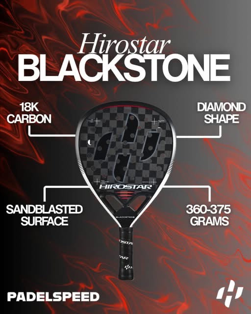 Pala de pádel Hirostar Blackstone