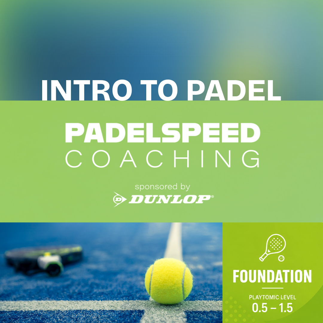 Padelspeed Coaching: Introdução ao Padel (Iniciantes), segundas-feiras das 19h00 às 20h00 (Cardiff)