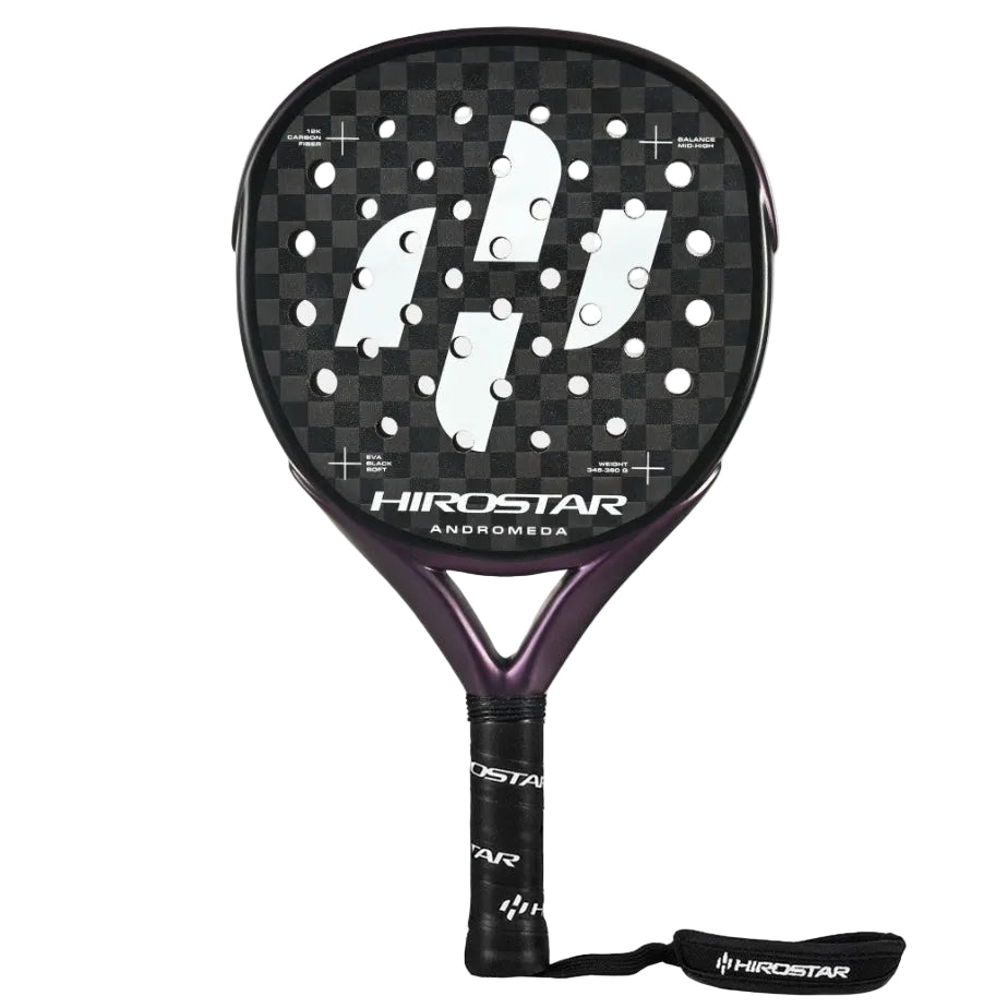 HIRO　450パワーブラックベース Padel Racket Hirostar Andromeda (2025) – Padelspeed