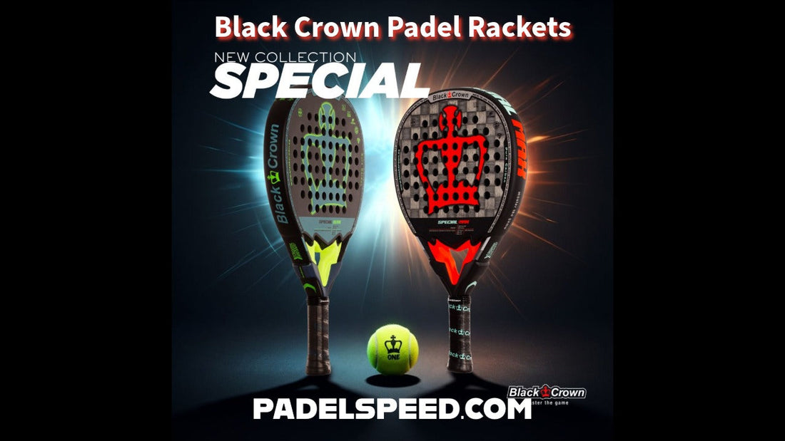 Black Crown Padel Rackets Features and Styles