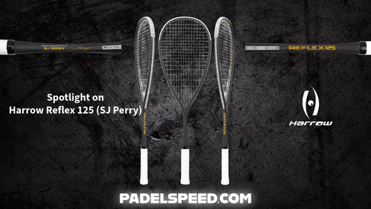 Spotlight on Harrow Reflex 125 (SJ Perry) 2026 Squash Racket