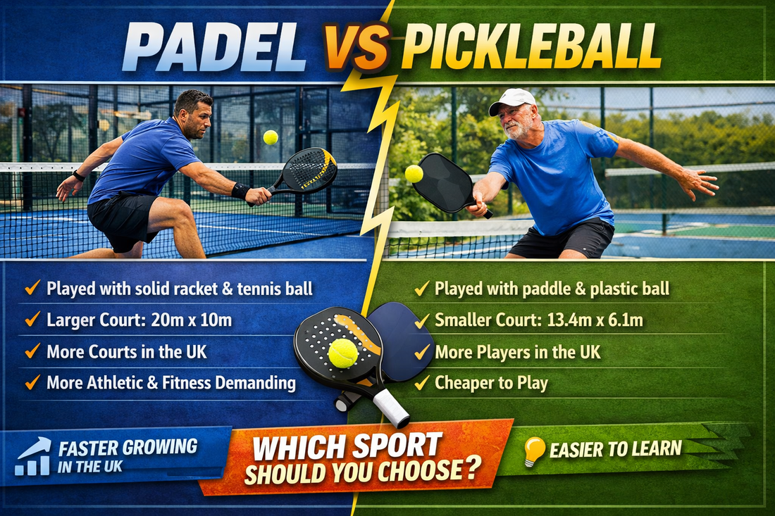 Padel vs Pickleball - Which game is for you?