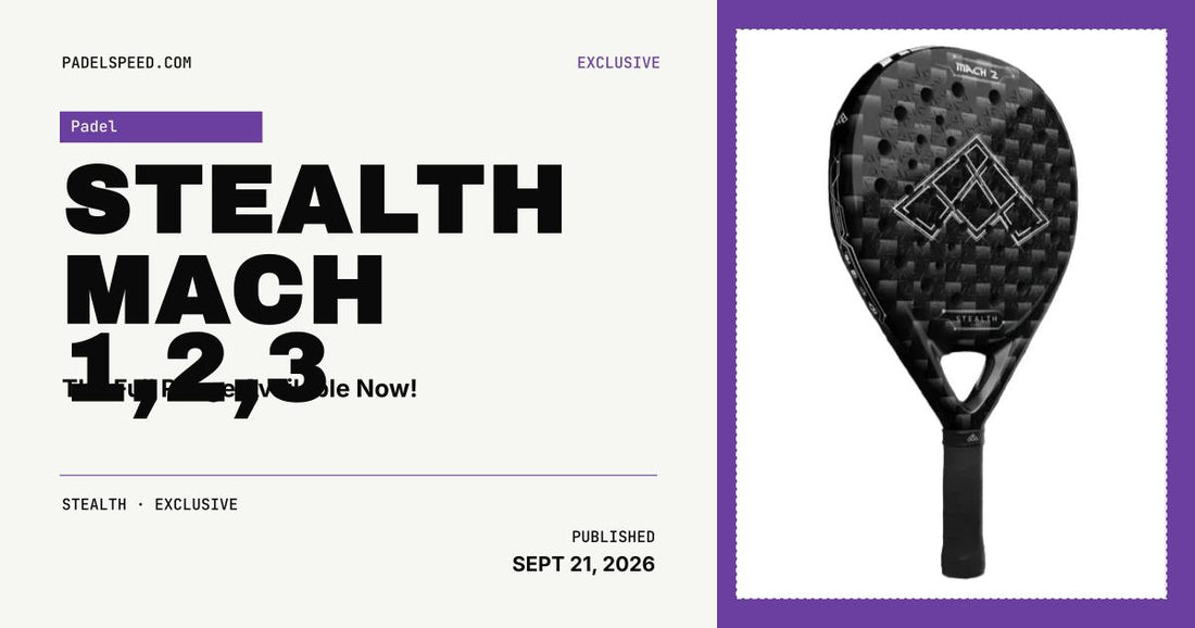 Stealth Mach Padel Racket Review and Details
