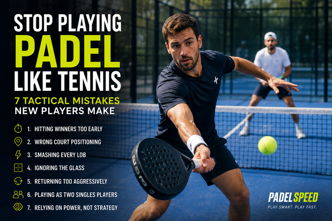 Stop Playing Padel Like Tennis: 7 Tactical Mistakes New Players Make