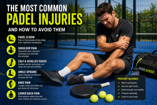 The Most Common Padel Injuries: Why They Happen and the Padelspeed Method to Stay on Court