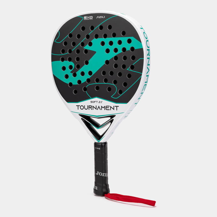 Padel Racket Joma Tournament Soft (White/Green)
