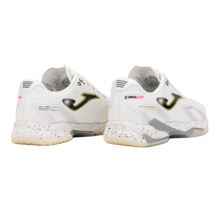 Women's Joma Ultra Light Padel Shoes (White)