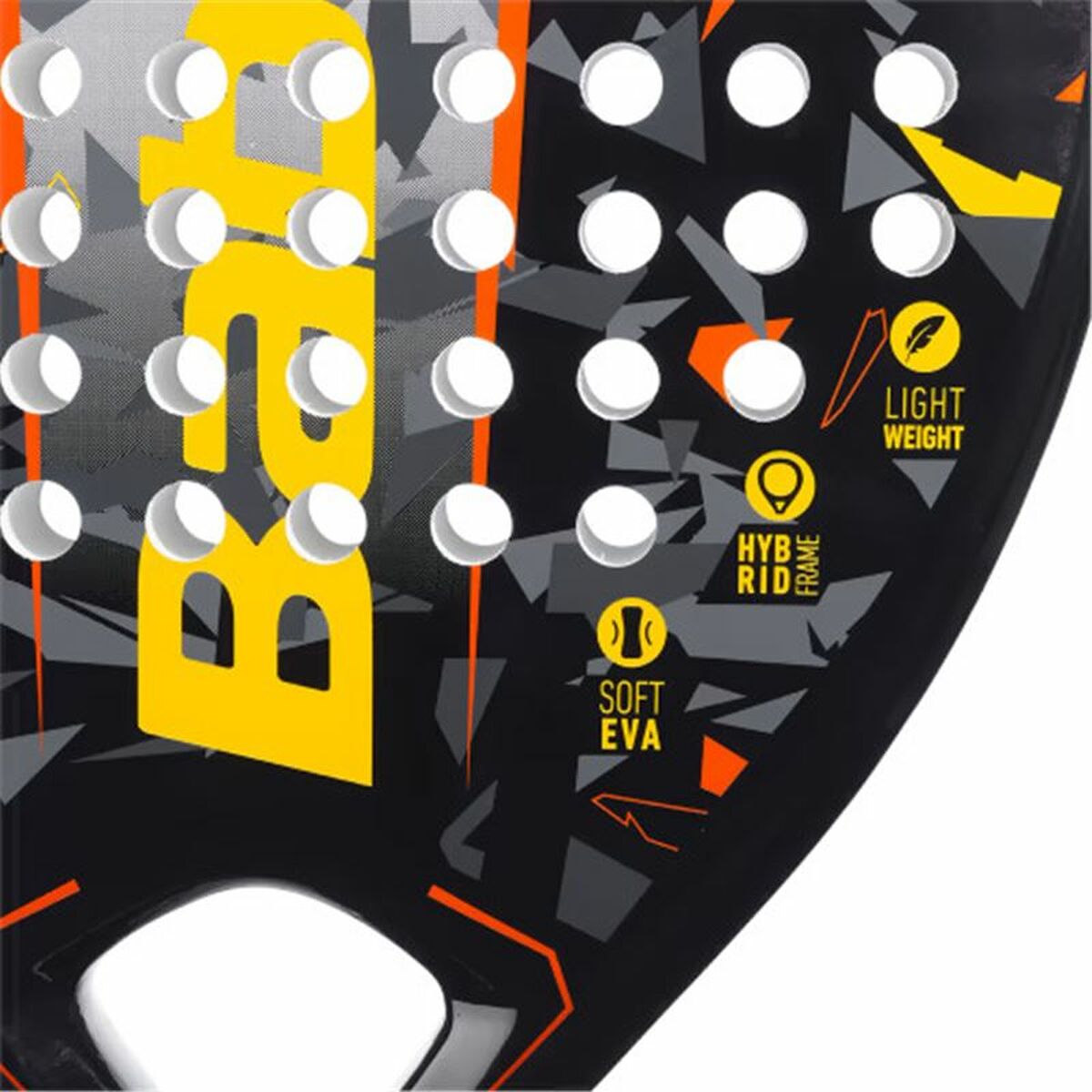 Padel Racket Babolat Storm Multicolour Black/Orange