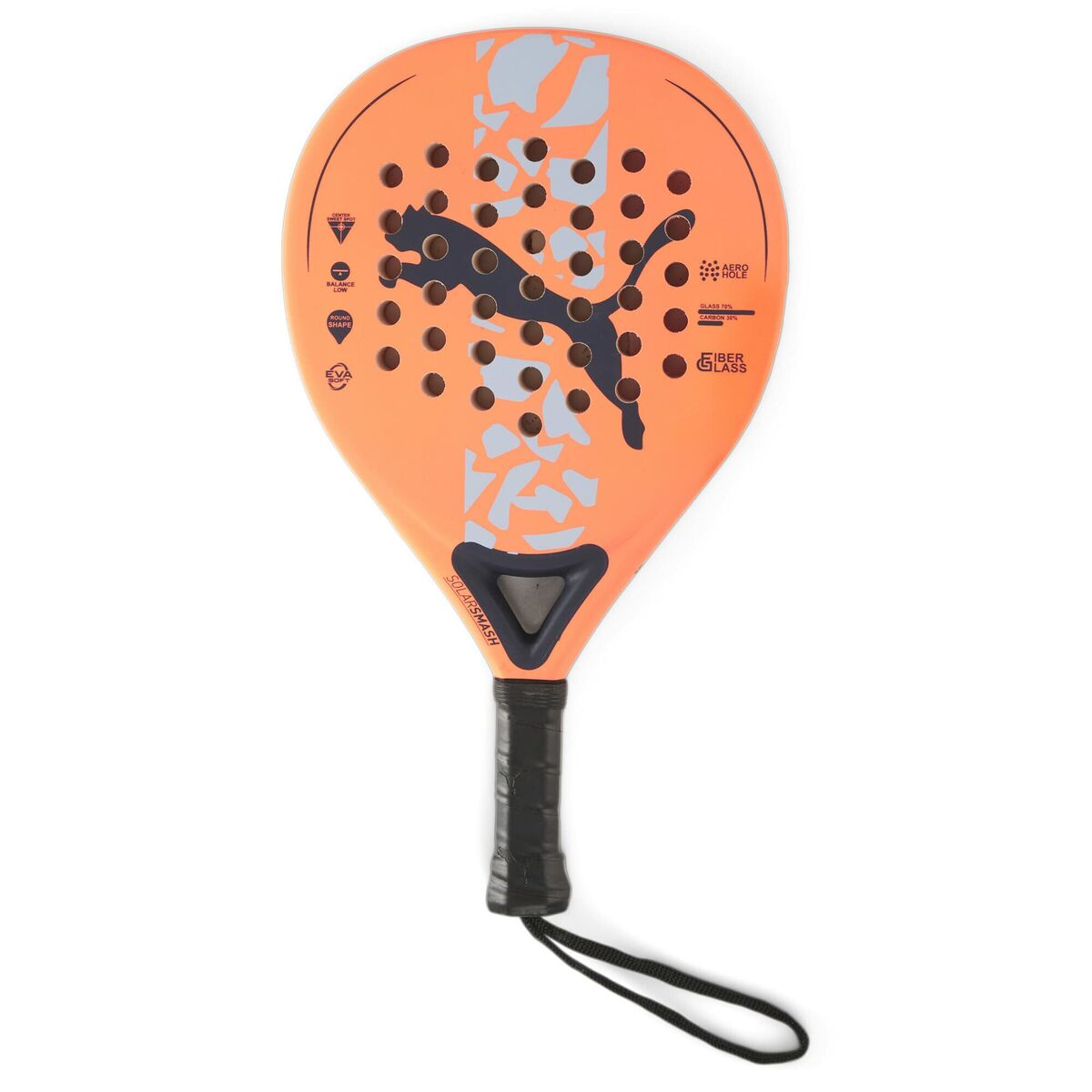 Padel Racket Puma Solarsmash Orange Junior - Padelspeed Padel, Squash & Tennis