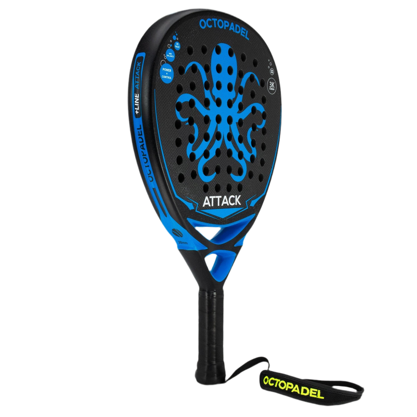 Padel Racket Octopadel Attack (Blue, Firm Feel)