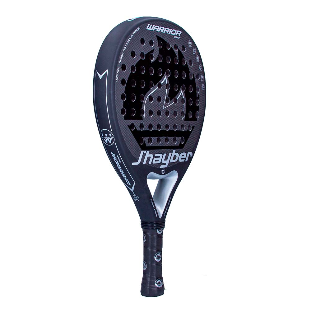 Raquete de Padel J'hayber Warrior Carbon Black