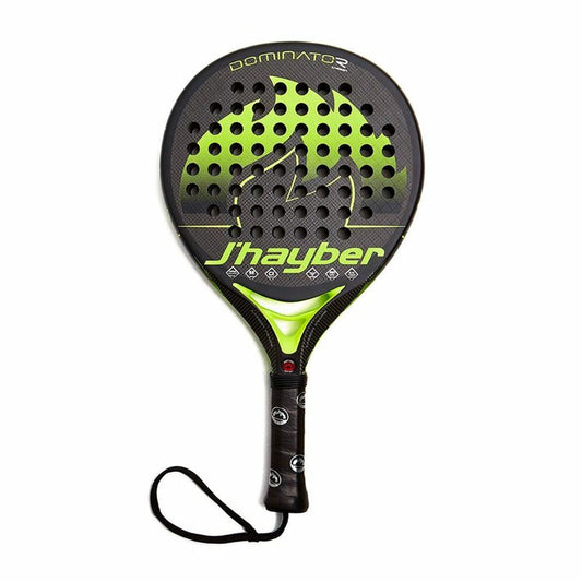 Padel Racket J-Hayber Dominator D3K Black - Padelspeed - UK padel and racket sports shop (Sports and outdoors, Paddle tennis)