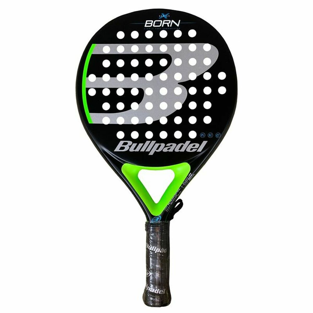 Padel Racket Bullpadel Born Raider Green - Padelspeed Padel, Squash & Tennis