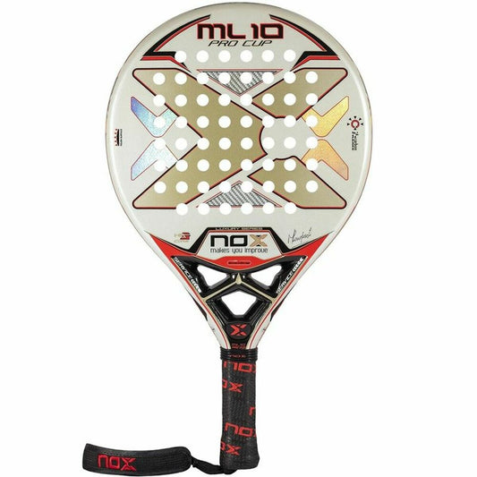 Pala de Pádel Nox ML10 Pro Cup Luxury WH Blanco