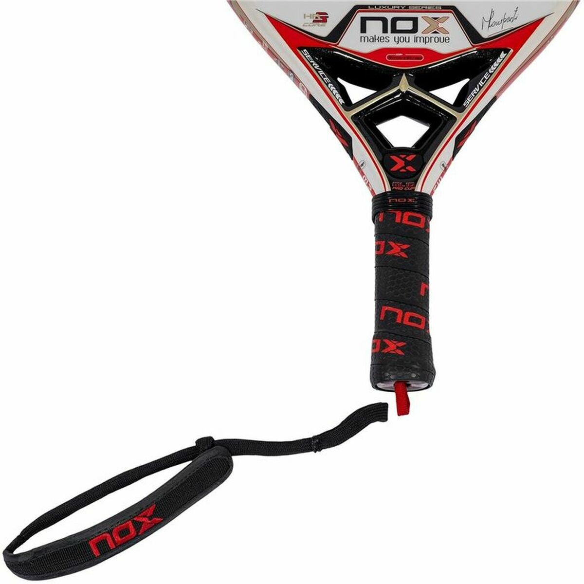 Raquete de Padel Nox ML10 Pro Cup Luxury WH Branco