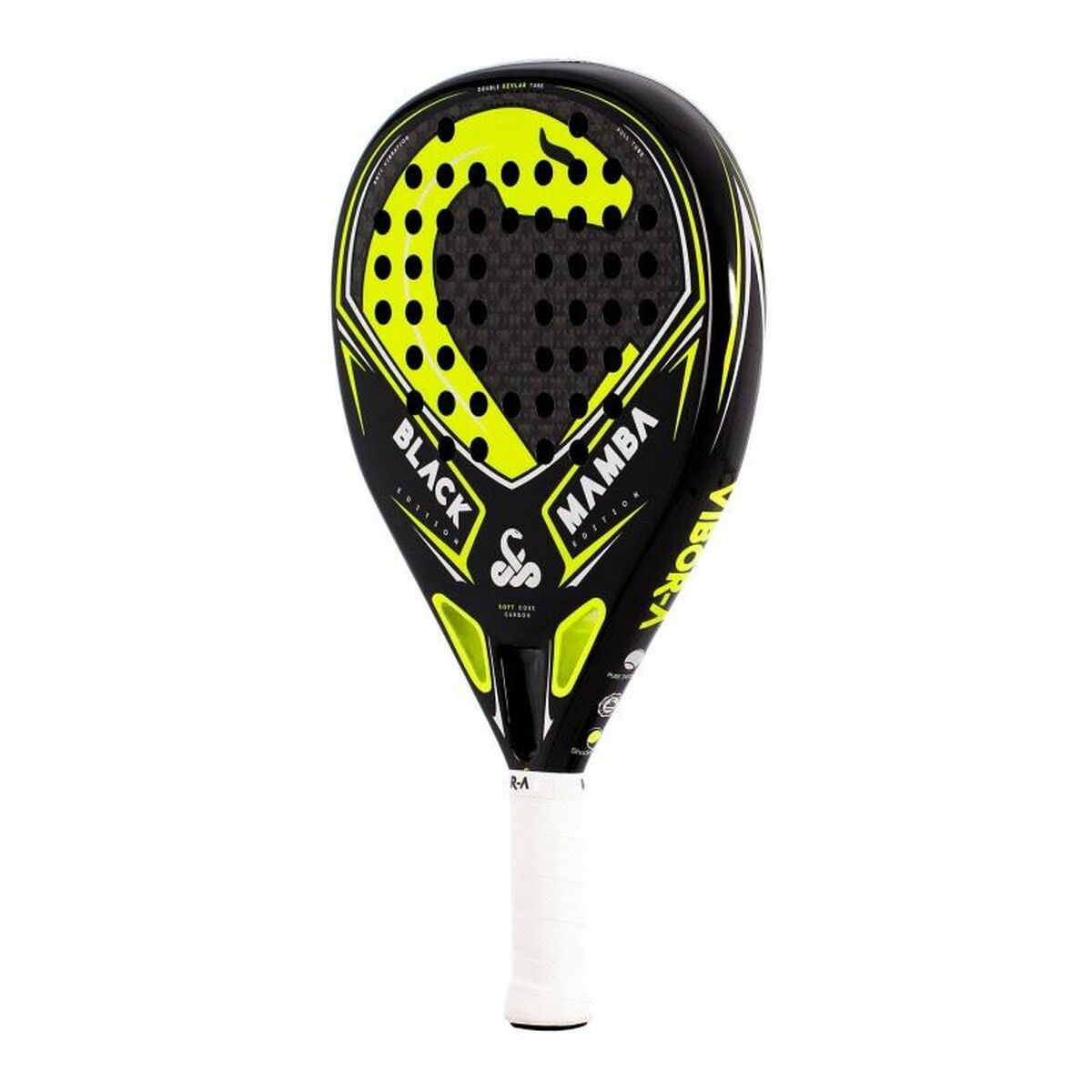 Padel Racket Vibor-A Mamba Liquid Edition Black - Padelspeed Padel, Squash & Tennis