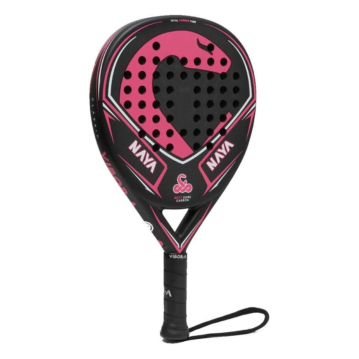 Padel Racket Vibor-A Naya Classic Edition Black Fuchsia - Padelspeed Padel, Squash & Tennis