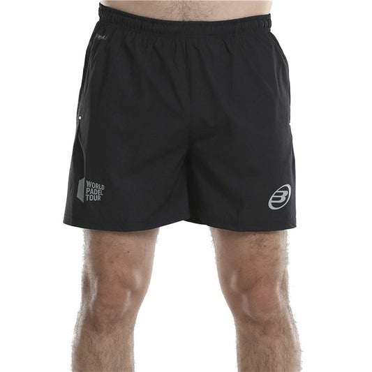 Pantalones Cortos Deportivos para Hombre Bullpadel Lunes Pádel Negro