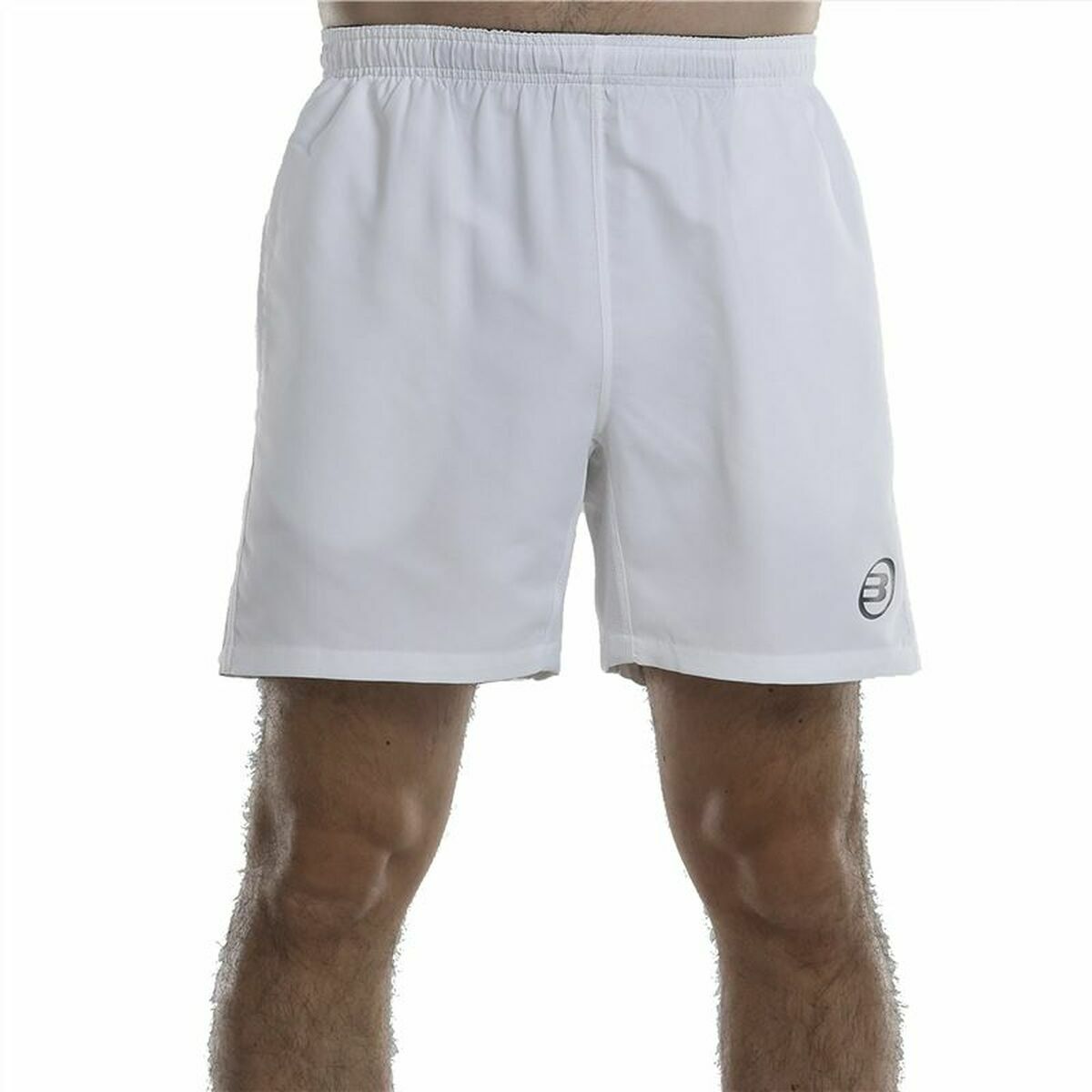 Men's Padel Shorts Bullpadel Agnus White - Padelspeed Padel, Squash & Tennis