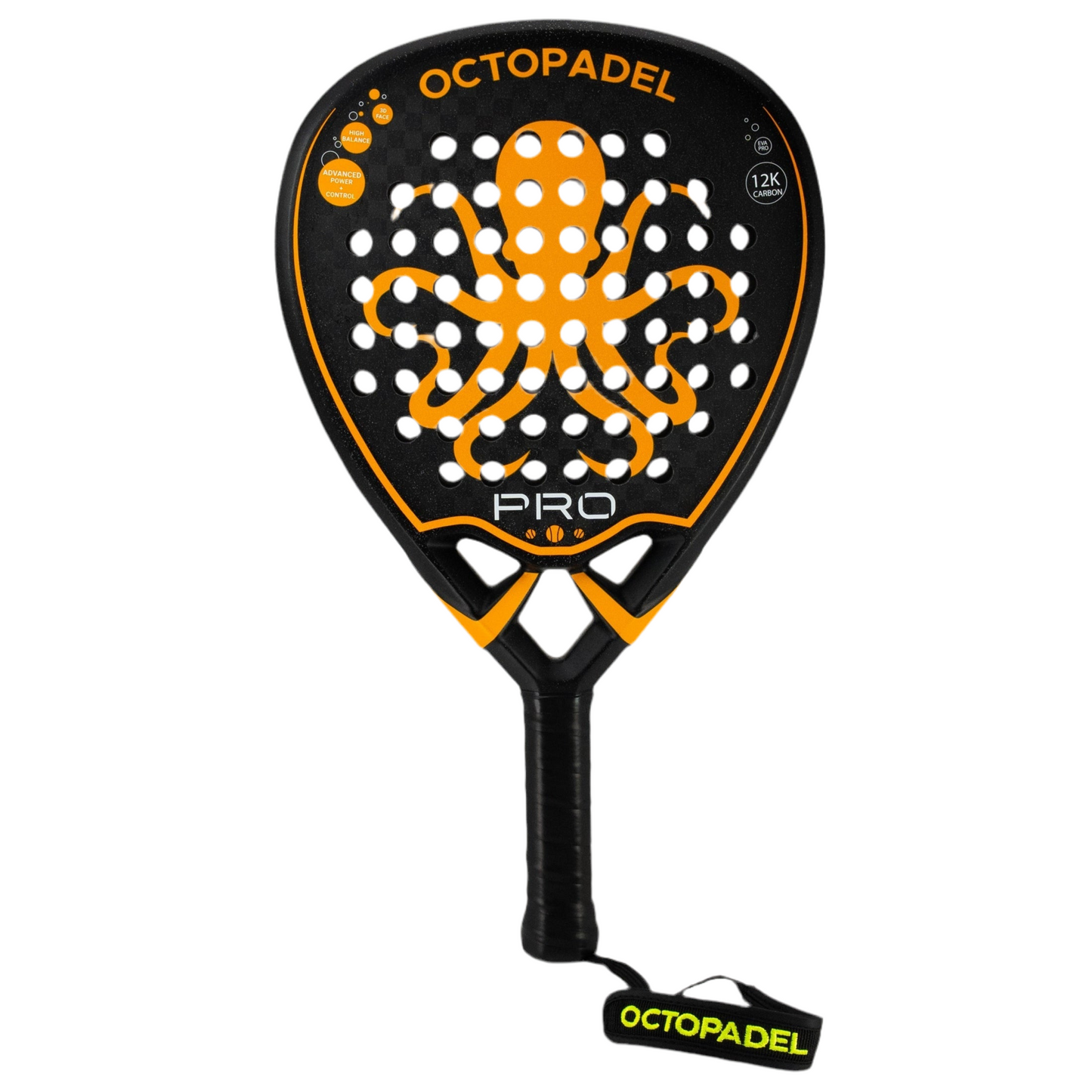 Padel Racket Octopadel Pro (Orange, Advanced)