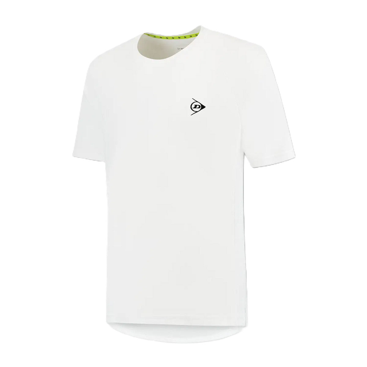 Boys Dunlop Club Crew T-Shirt (White)