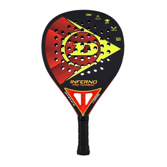 Padel Racket Dunlop Inferno Pro Carbon - Padelspeed - UK padel and racket sports shop (Sports and outdoors, Paddle tennis)