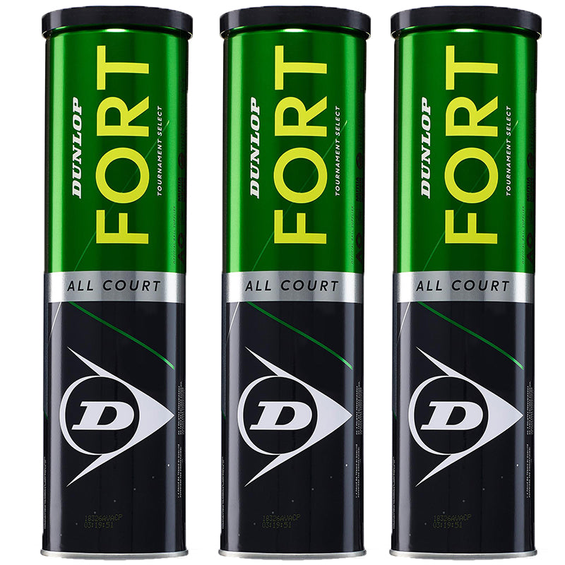 Tennis Balls Dunlop Fort All Court Tournament Select (Dozen) - Padelspeed - UK padel and racket sports shop (Sports and outdoors, Tennis)