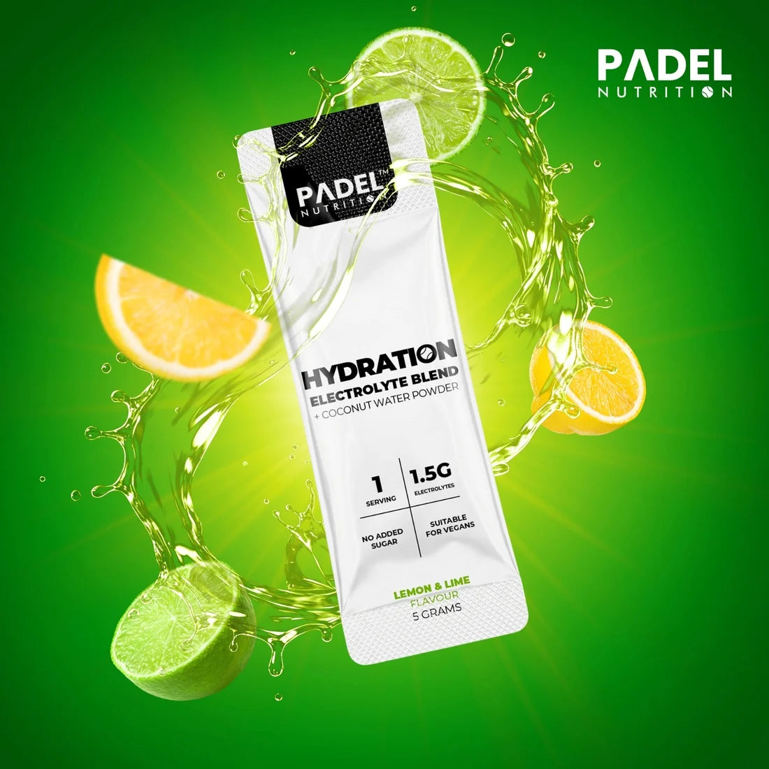 Padel Nutrition Hydration - 20 Sachet Box (Assorted Flavours)
