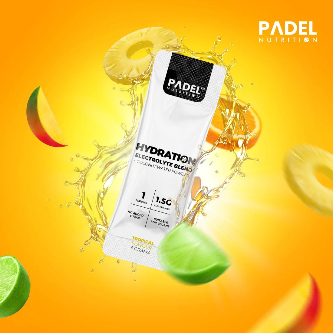 Padel Nutrition Hydration - 20 Sachet Box (Assorted Flavours)