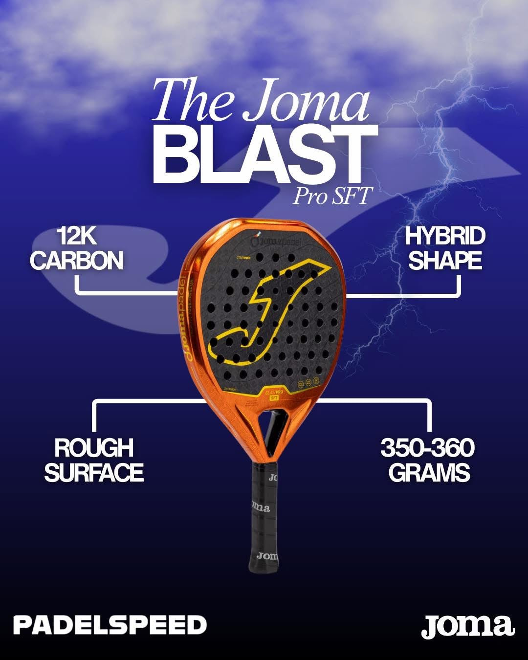 Pala de Pádel Joma Blast Pro SFT (2026)