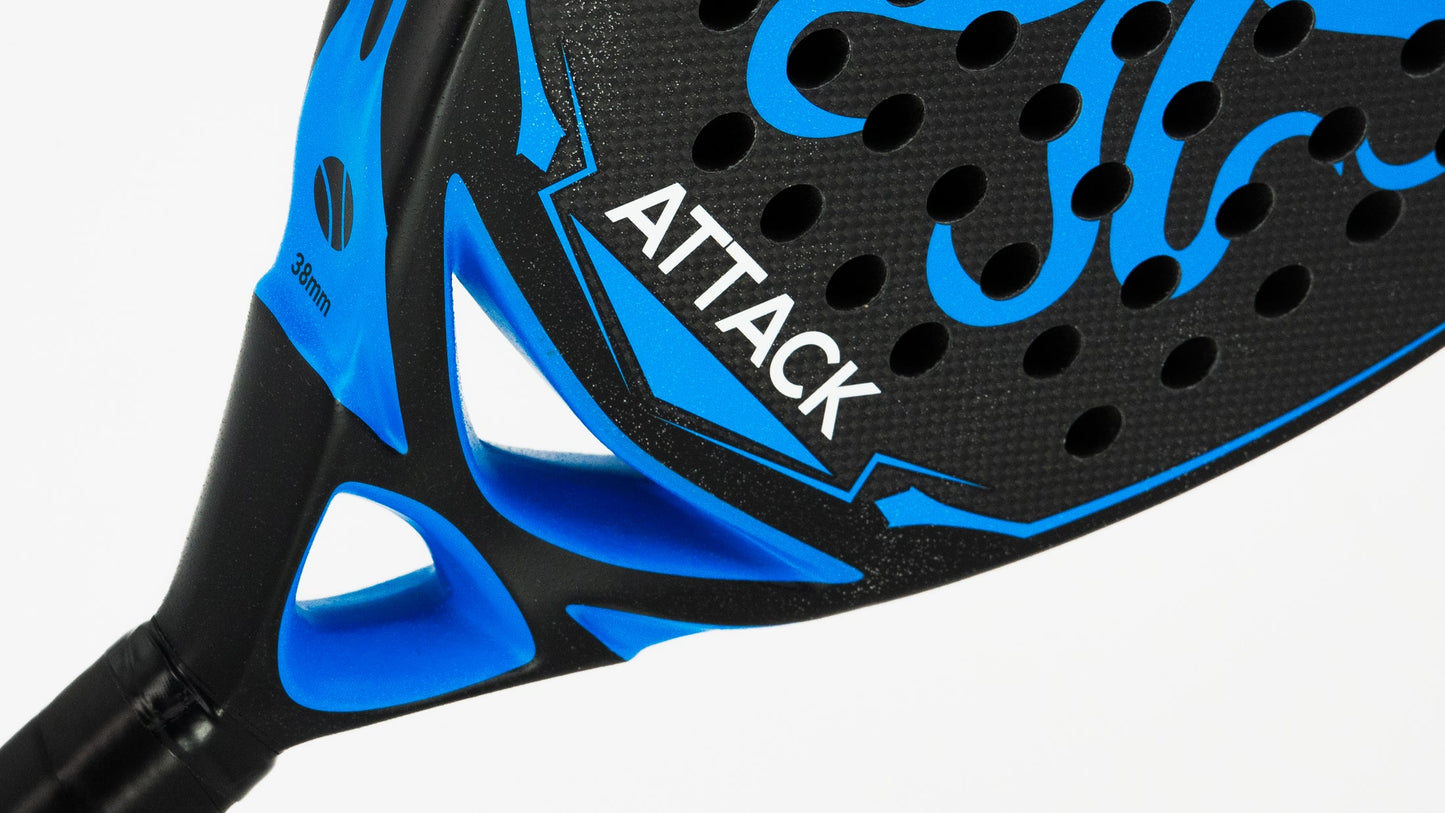 Padel Racket Octopadel Attack (Blue, Firm Feel)