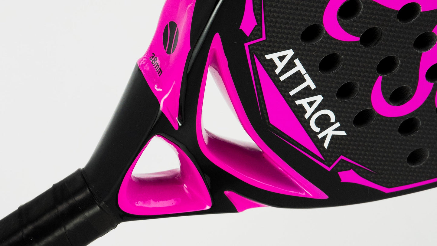 Padel Racket Octopadel Attack (Pink, Soft Feel)