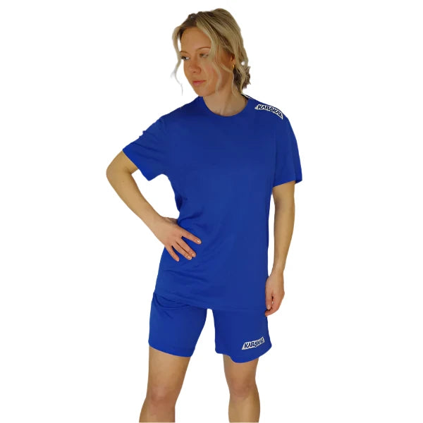 Unisex Training T-Shirt Karakal Blue - Padelspeed Padel, Squash & Tennis