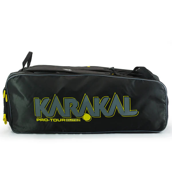 Racket Bag Karakal Pro Tour 2.1 Elite (Yellow Trim)