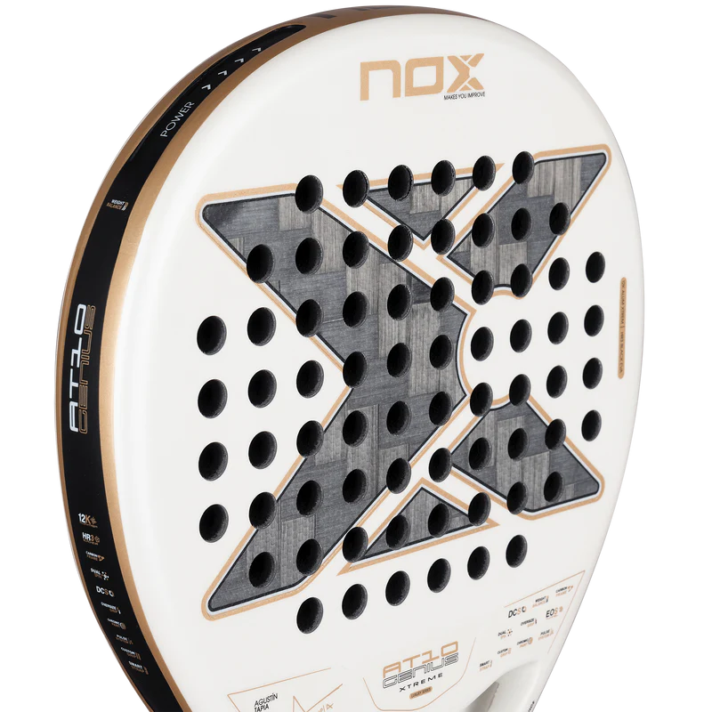 Pala de Pádel NOX AT10 Genius 12K Alum Xtrem de Agustín Tapia (2026)