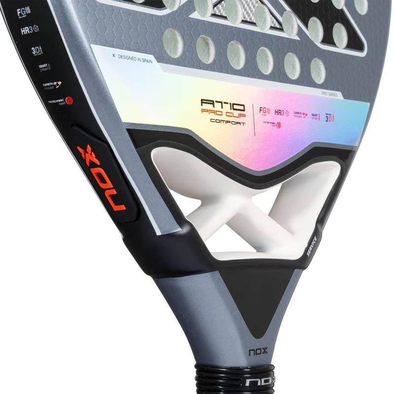 Padel Racket NOX AT10 Pro Cup Comfort Agustin Tapia 2025 - Padelspeed - UK padel and racket sports shop (Sports and outdoors, Paddle tennis)