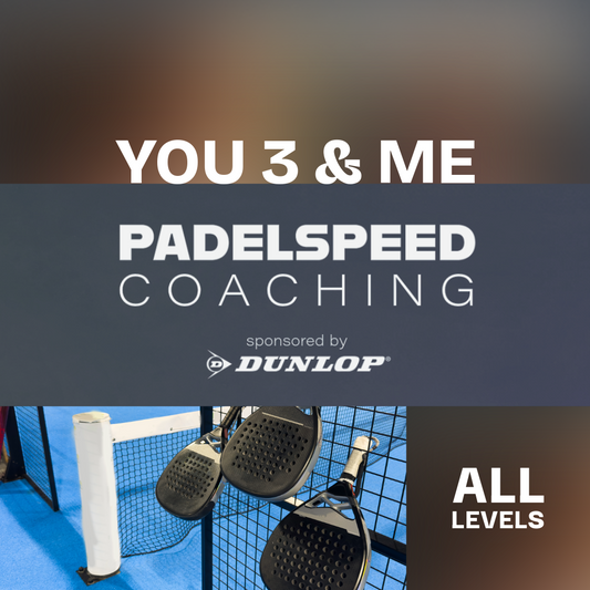 Padelspeed Coaching: '3 and Me' Coached Matchplay, Tuesdays 6-7pm (Cardiff)