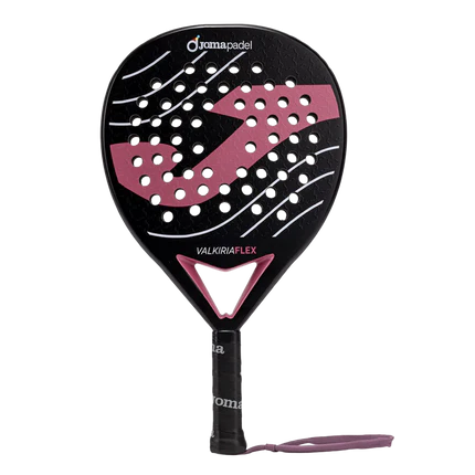 Pala de Pádel Joma Valkiria Flex Negra/Rosa (2026)