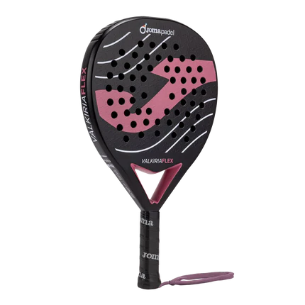 Pala de Pádel Joma Valkiria Flex Negra/Rosa (2026)