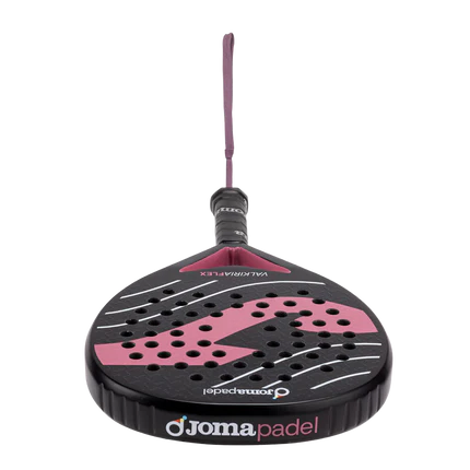 Pala de Pádel Joma Valkiria Flex Negra/Rosa (2026)