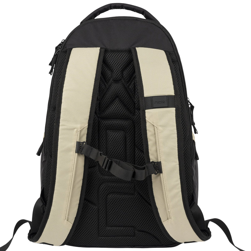 Padel Bag NOX Street Black Light Grey Backpack - Padelspeed - UK padel and racket sports shop (Sports and outdoors, Paddle tennis)