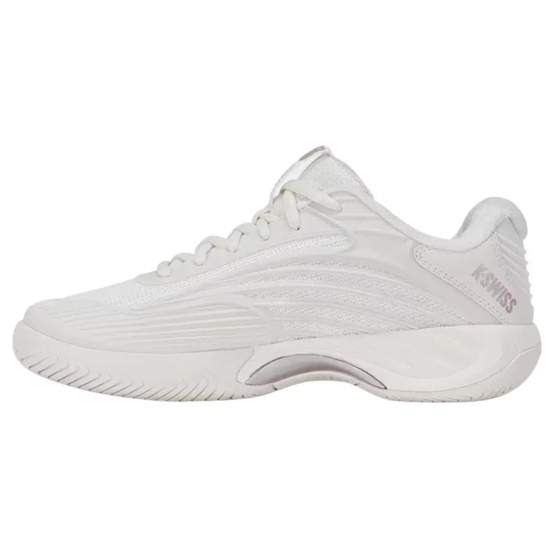 Women's Tennis Shoes K-Swiss Hypercourt Express 3 (White/Rose Gold)