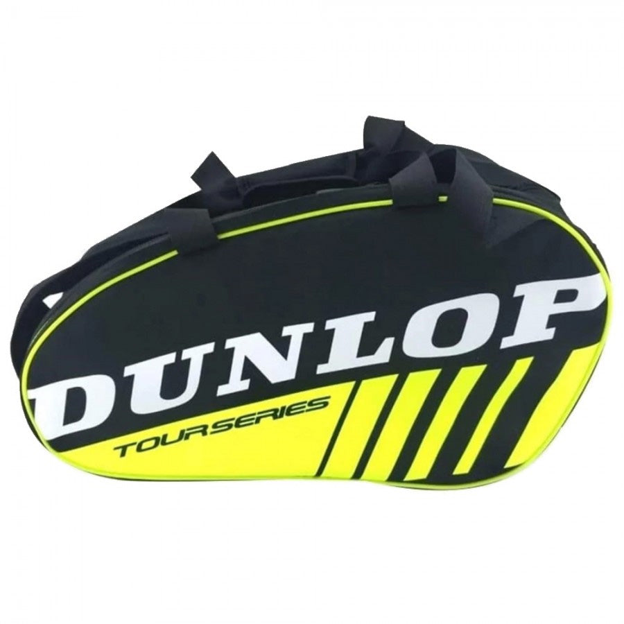 Paletero Dunlop Intro Padel (Negro/Amarillo)