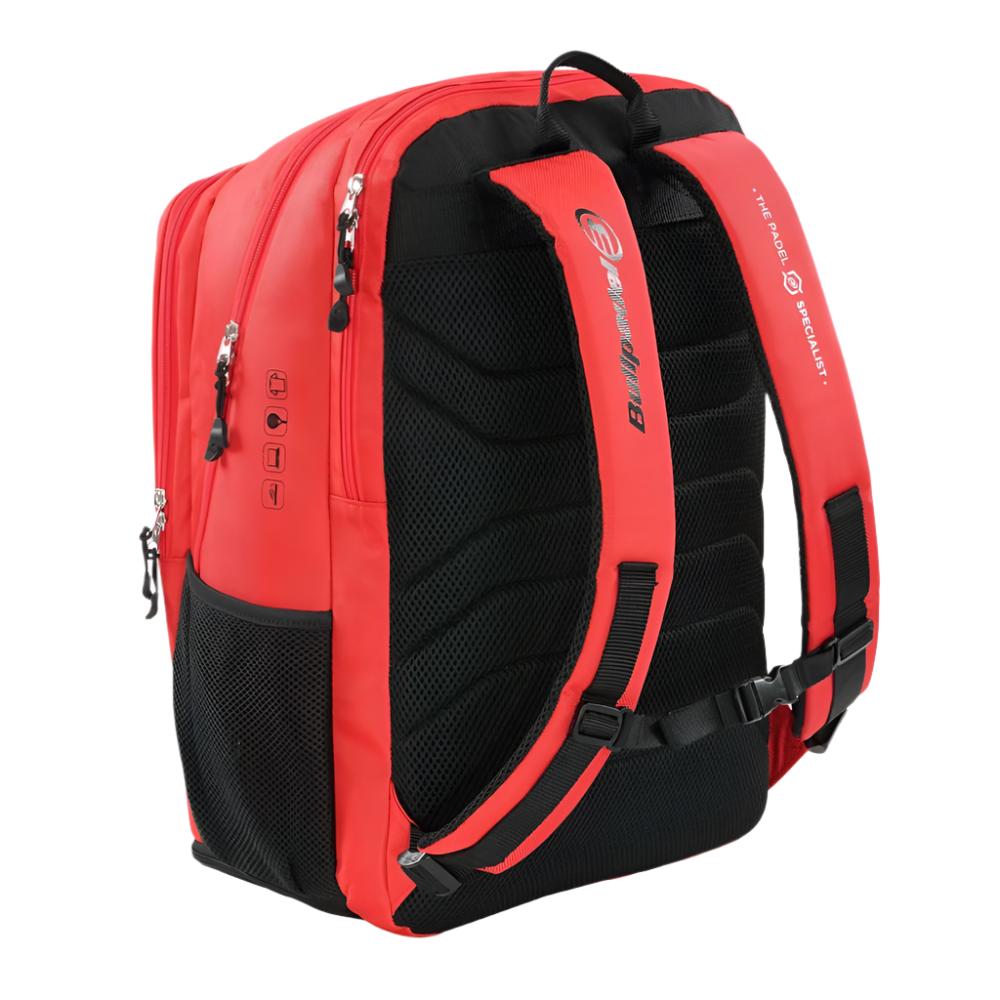 Padel Bag Bullpadel Vertex 04 Red Backpack - Padelspeed Padel, Squash & Tennis