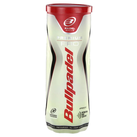 Pelotas de Pádel PREMIUM PRO Bull Padel 476873 