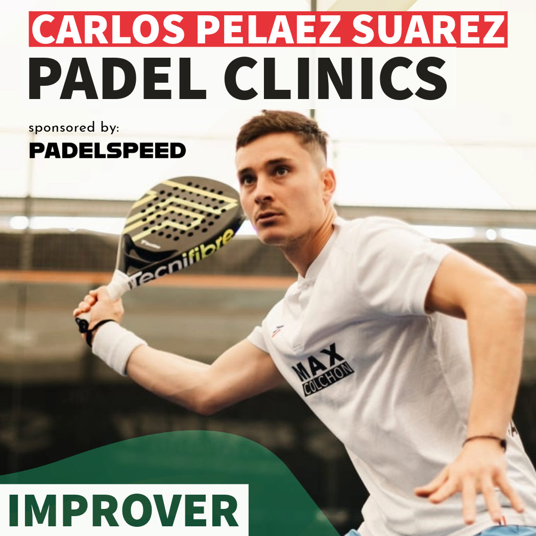 April 2025 Padel Clinics with Carlos Pelaez Suarez - Improver (Cardiff)