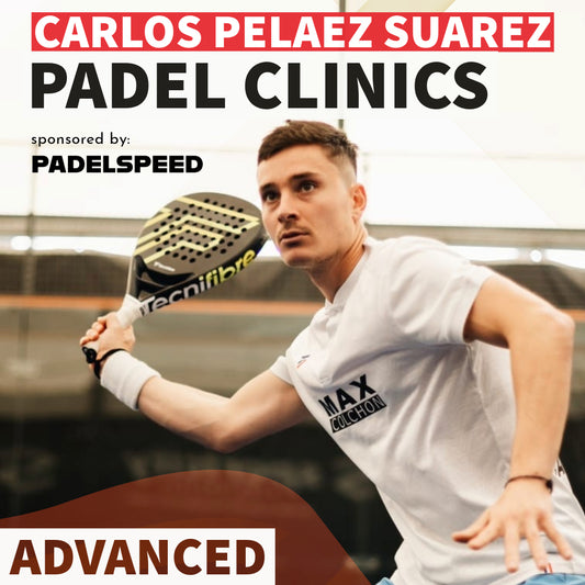 April 2025 Padel Clinics with Carlos Pelaez Suarez - Advanced (Cardiff)