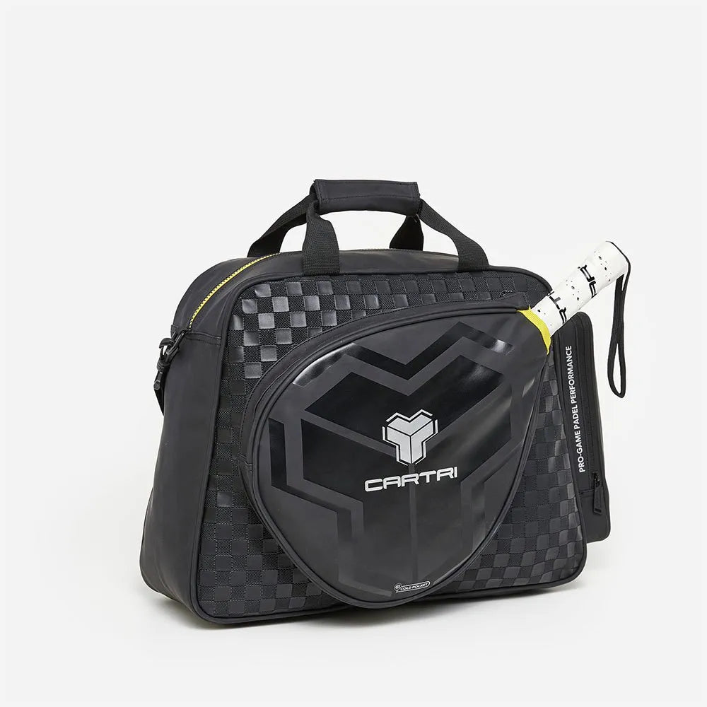 Padel Bag Cartri Amons Black & Yellow - Padelspeed Padel, Squash & Tennis