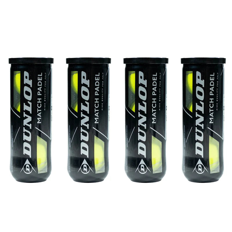 Padel Balls Dunlop Match (Dozen)